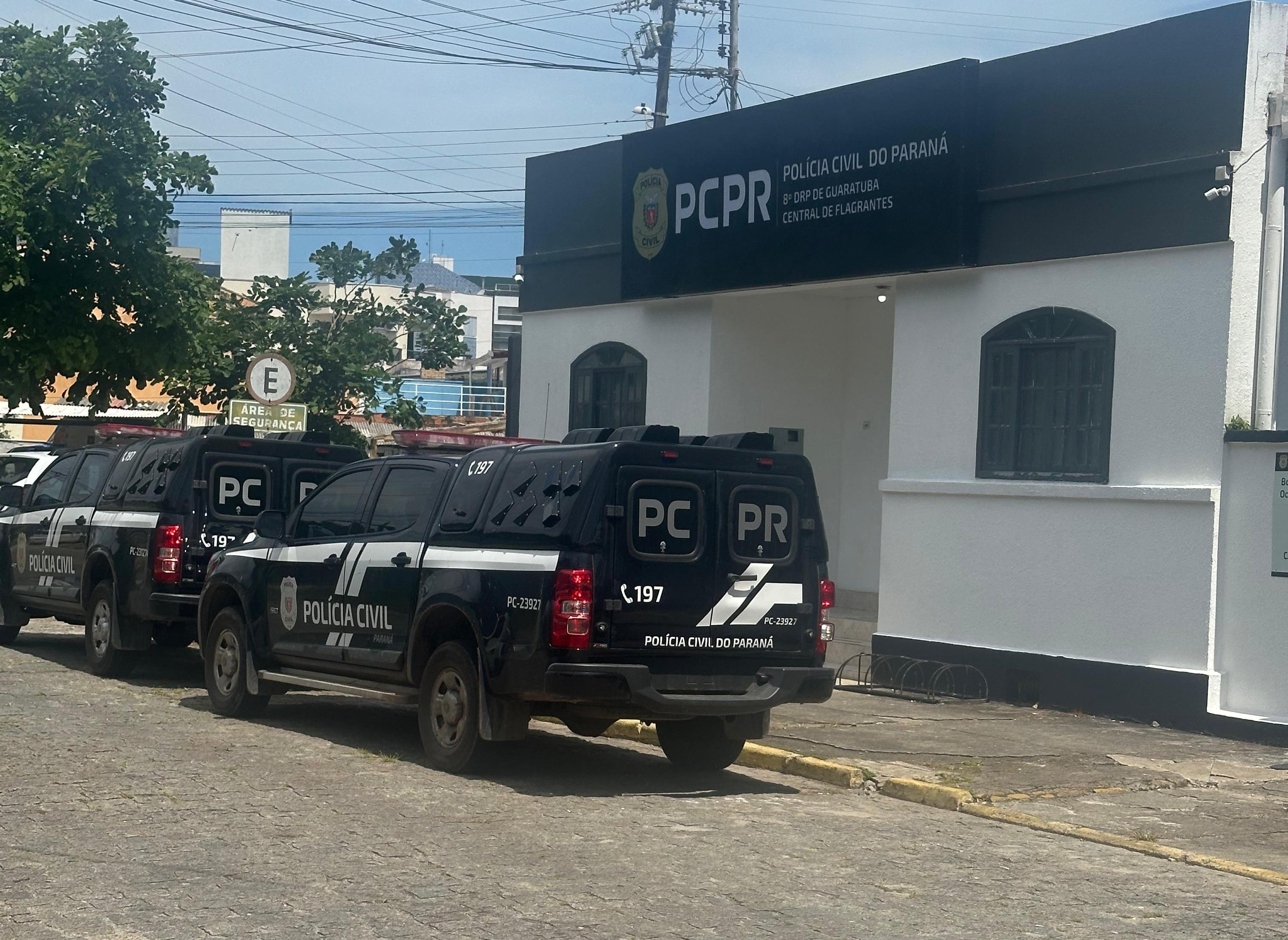 PCPR prende homem investigado por furto qualificado em Guaratuba