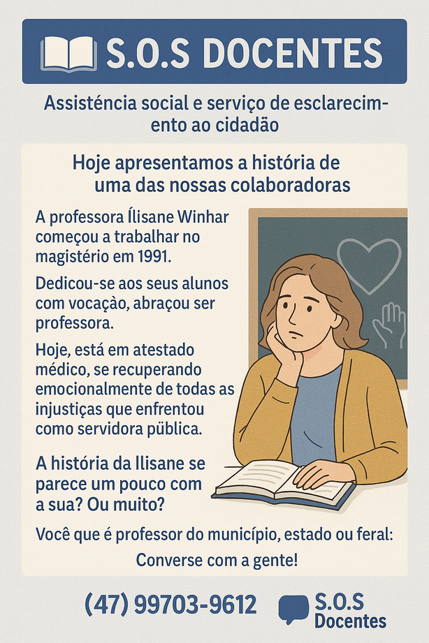 S.O.S Docentes: A Voz dos Professores que Precisam Ser Ouvidos
