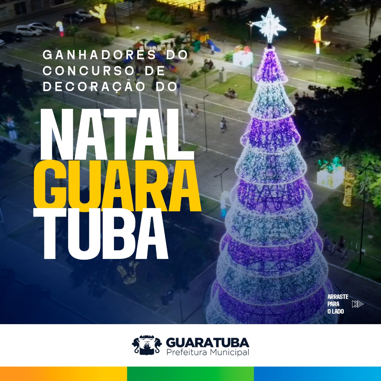 ​Guaratuba anuncia os vencedores do Concurso de Decoração Natalina 2024