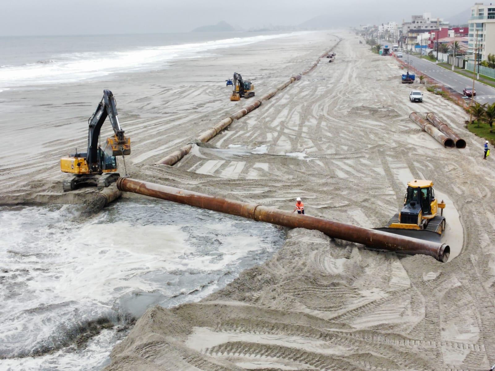 Guaratuba vem expressando uma preocupação sobre a necessidade urgente do engordamento da praia