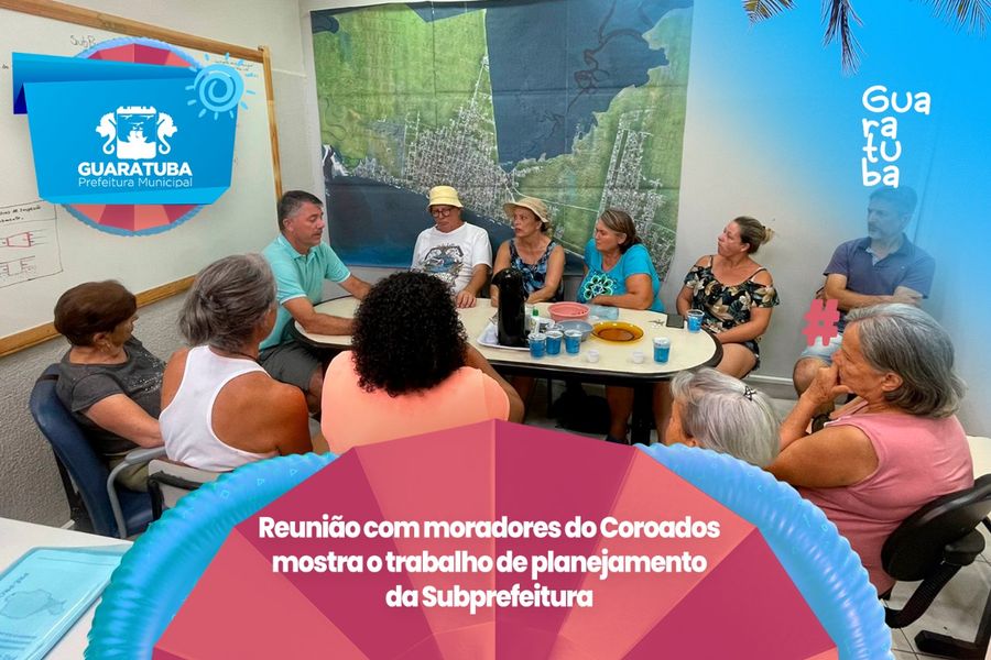 ​Reunião com moradores do Coroados mostra o trabalho de planejamento da Subprefeitura