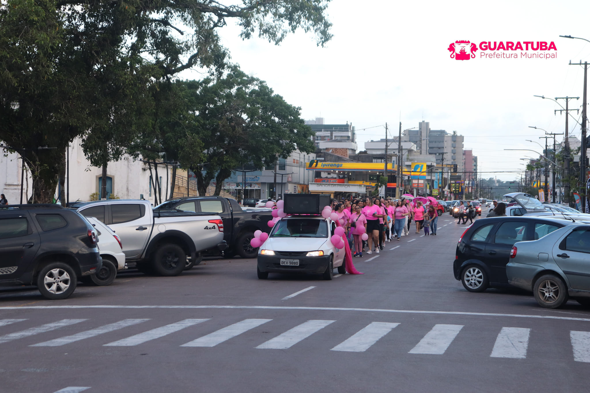 ​Caminhada Rosa: Prefeitura promove evento de conscientização contra o câncer de mama