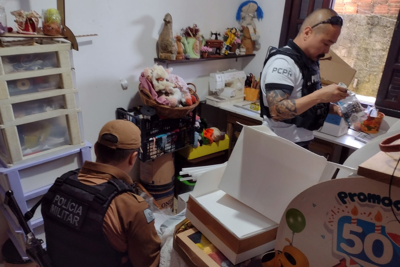 Forças de segurança prendem quatro pessoas e apuram possível homicídio de mulher em Matinhos