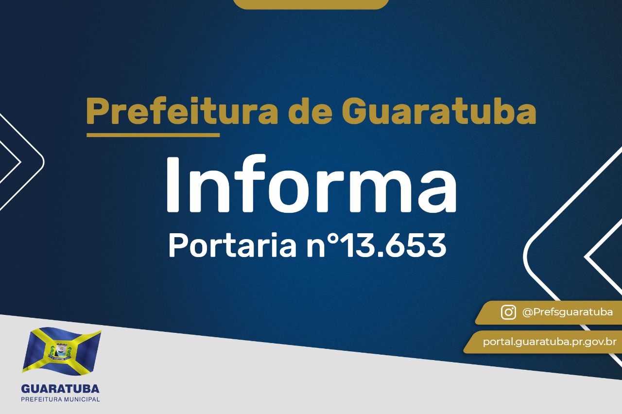Prefeito de Guaratuba assina portaria que regulamenta a realização de serviços cuja responsabilidade é da Sanepar e Copel