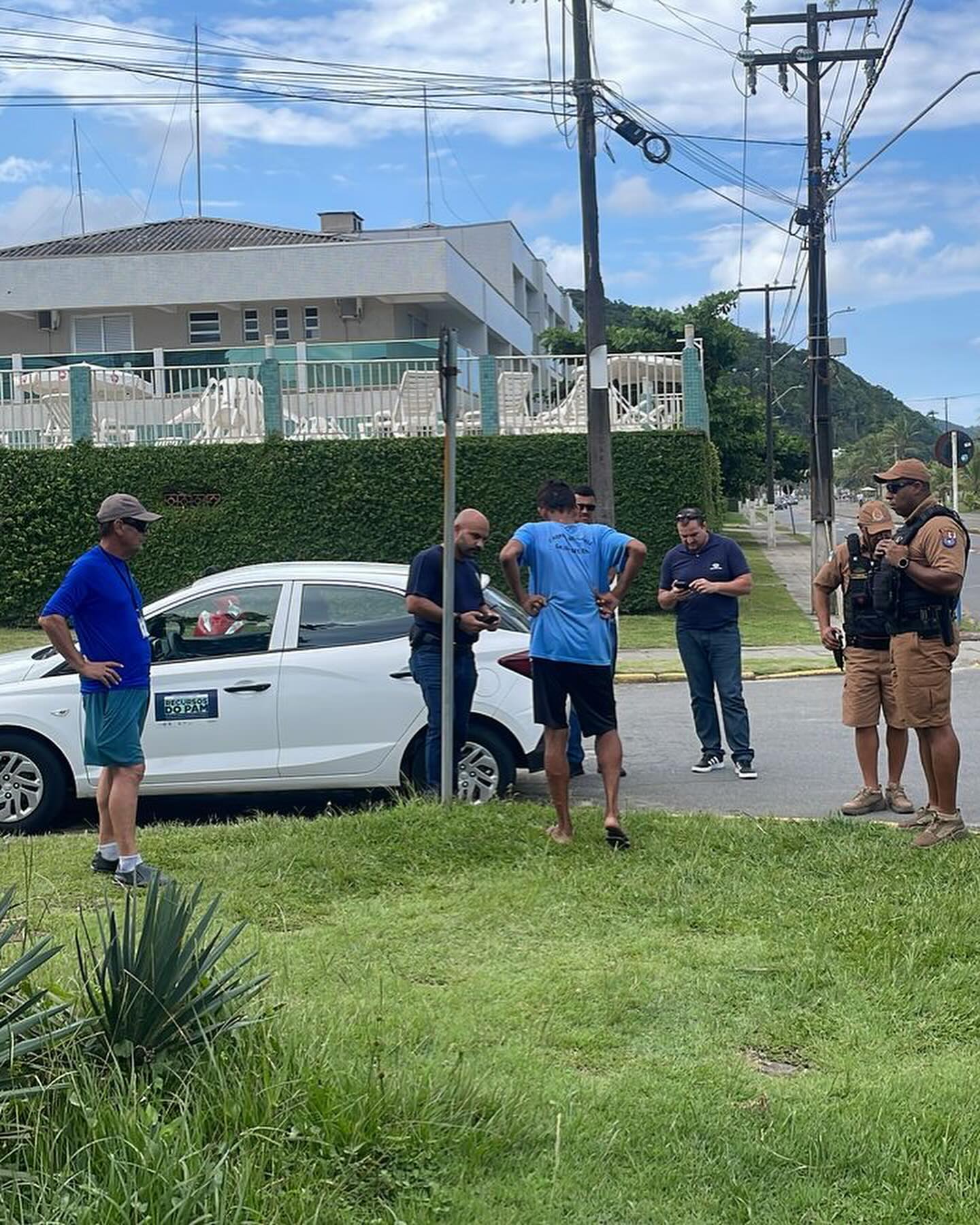 ​Fiscalização coíbe atuação de flanelinhas no centro de Guaratuba