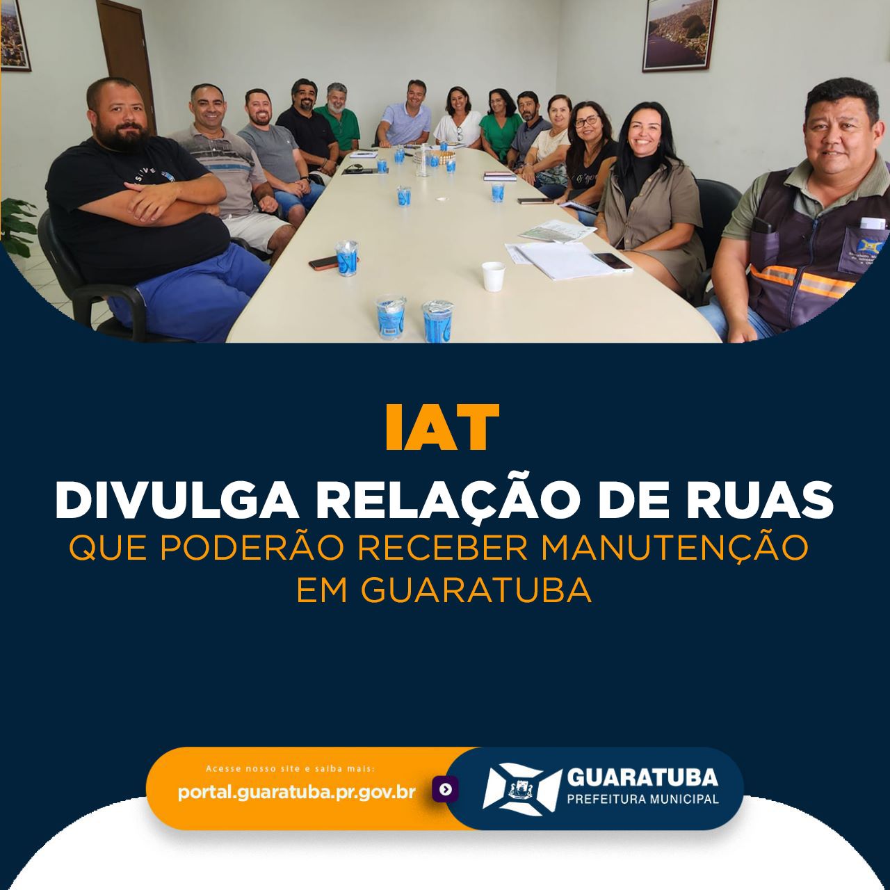 IAT divulga relação de ruas que poderão receber manutenção em Guaratuba