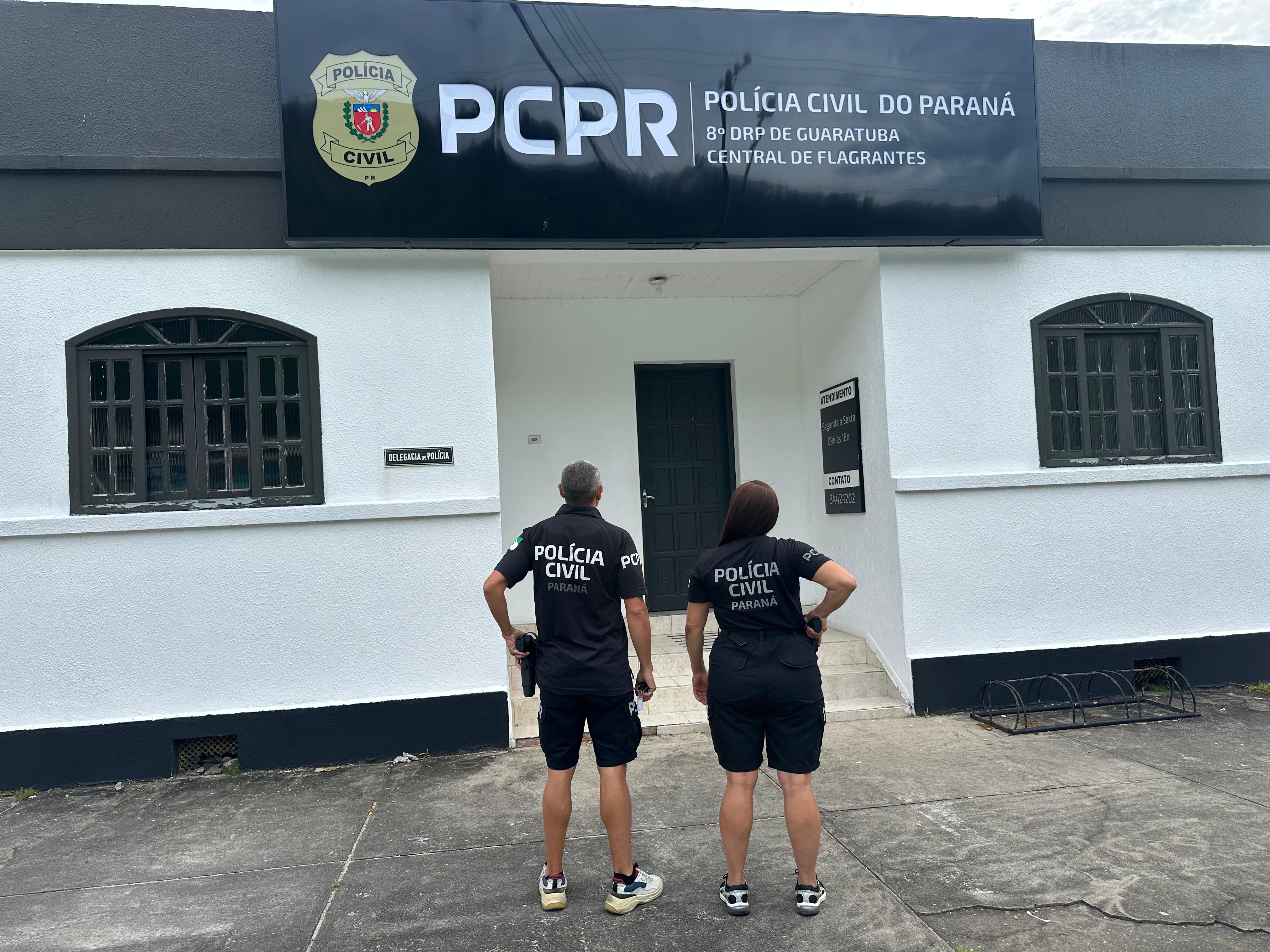 PCPR cumpre mandado de prisão por dívida de pensão alimentícia de R$ 301 mil em Guaratuba
