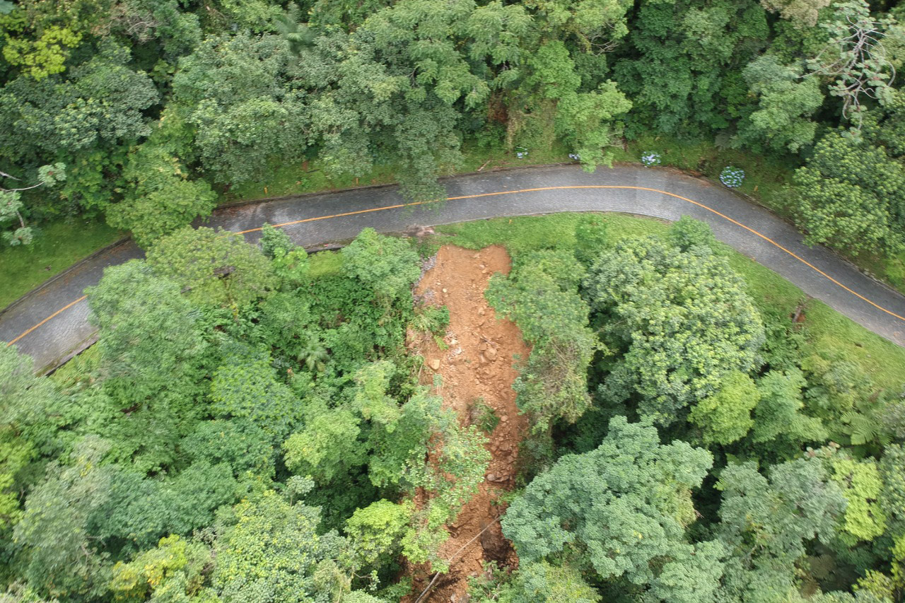 Monitoramento indica estabilidade de taludes na Graciosa; liberação deve ocorrer na quarta-feira