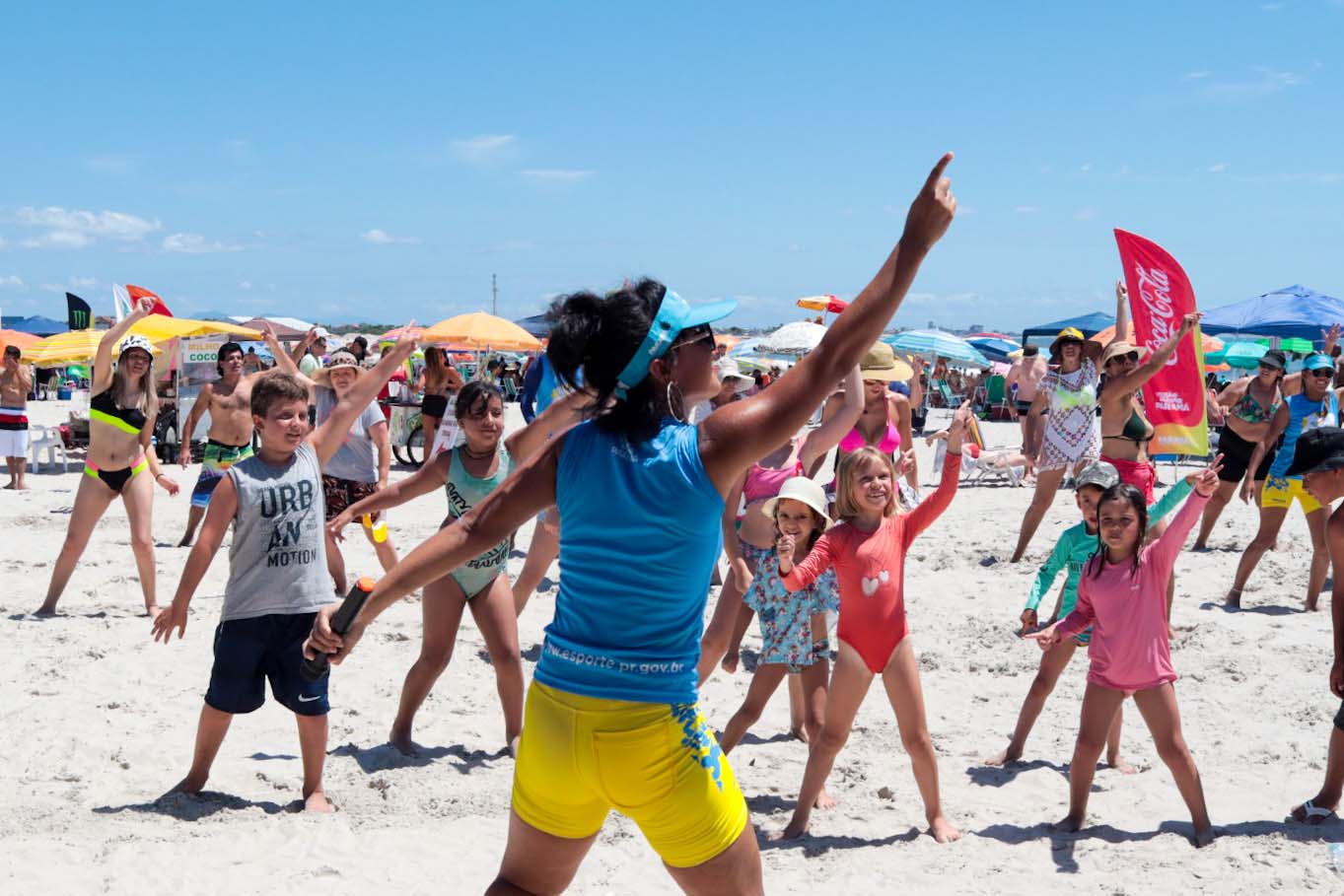 Atividades esportivas e de recreação são sucesso no Verão Maior Paraná