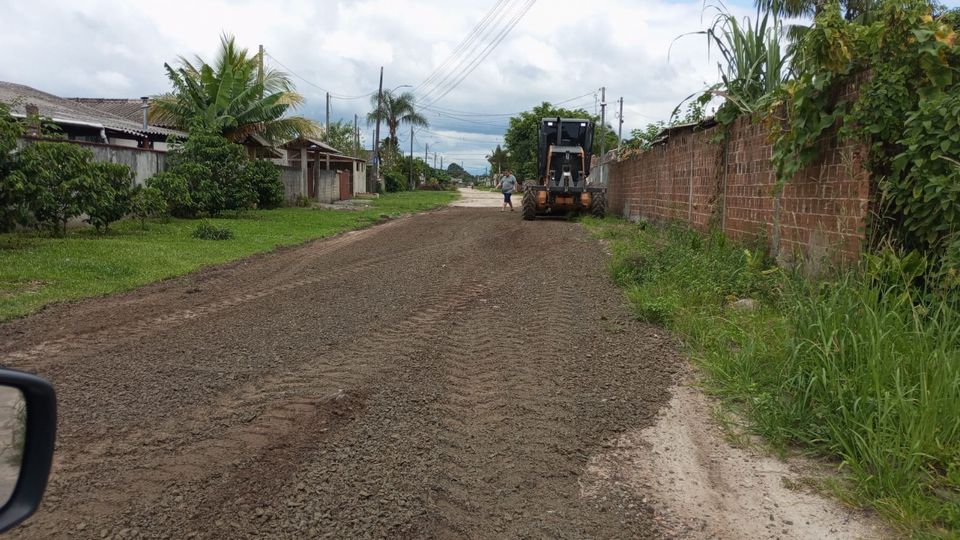 ​Prefeitura inicia manutenção das vias urbanas de Guaratuba com emenda impositiva da Câmara